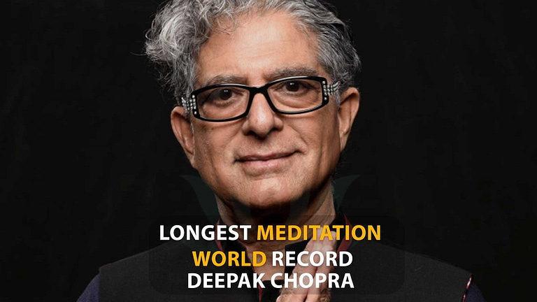 Longest Meditation World Record – About Deepak Chopra 2024